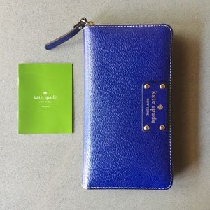 Kate Spade Wallet or Clutch - Royal Blue